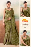 Parinay By Stavan Fancy Fabric With Embroidery Work Saree Wholesale In India